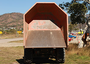 terex site dumper