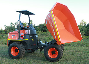 terex site dumper