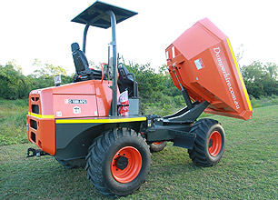 terex site dumper