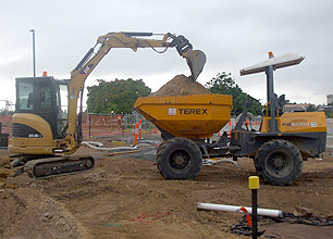 terex site dumpers