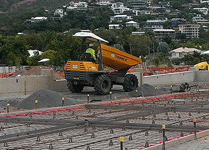 terex site dumper